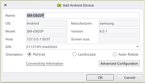 Create an Appium test for Android App