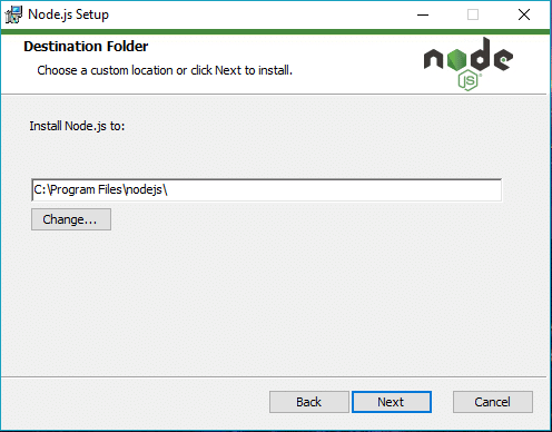 Node installation Location