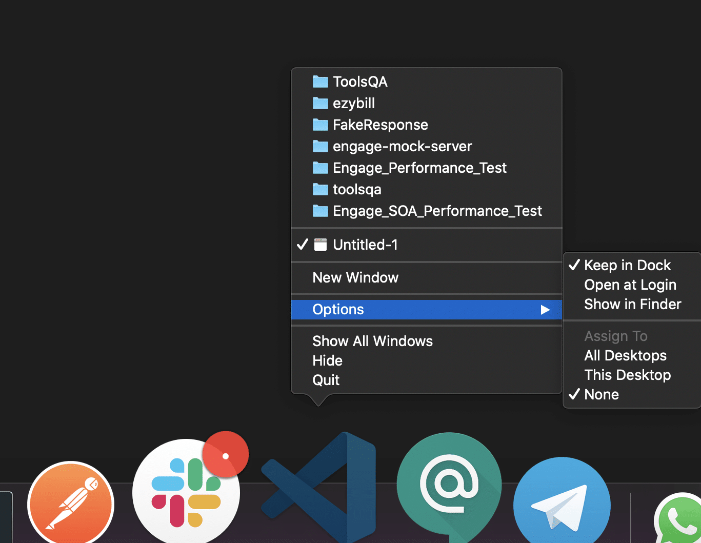 Install Visual Studio Code- Adding VSCode to Dock