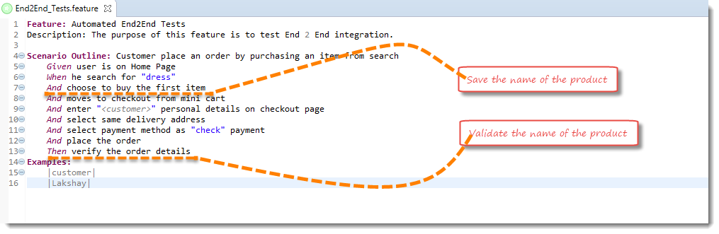 Share data between steps in Cucumber using Scenario Context