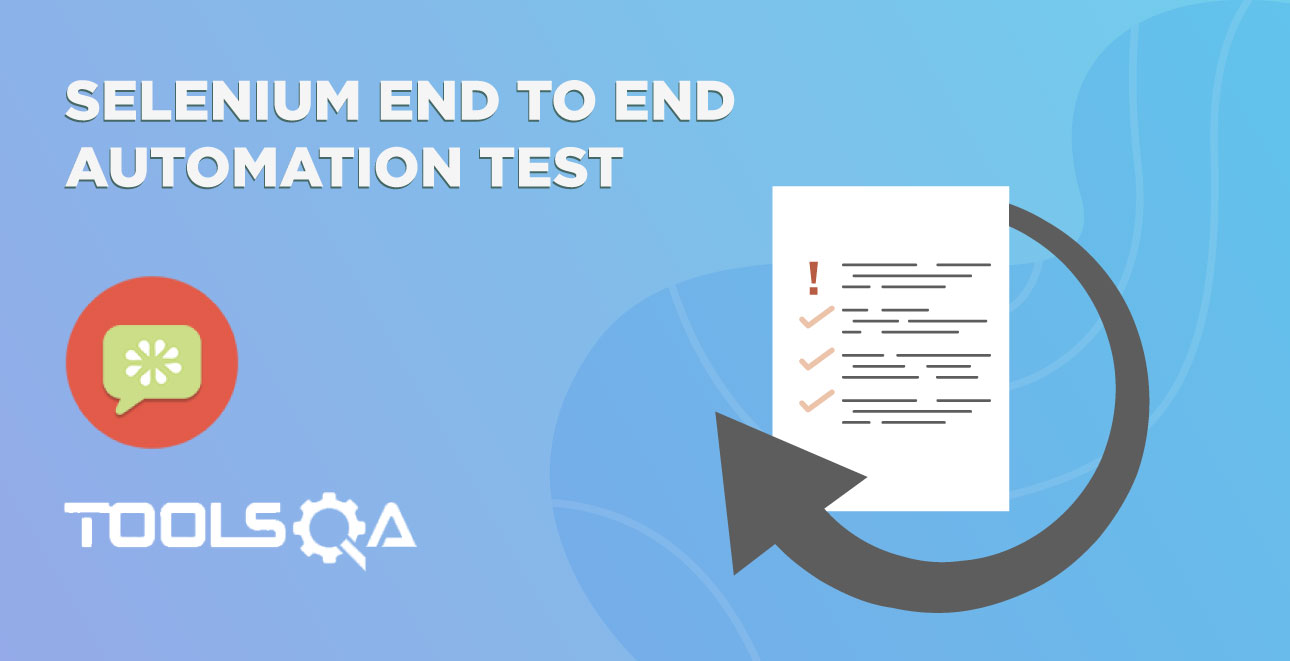 Selenium End to End Automation Test