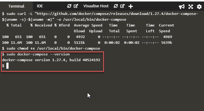 3-Docker Compose install complete.png