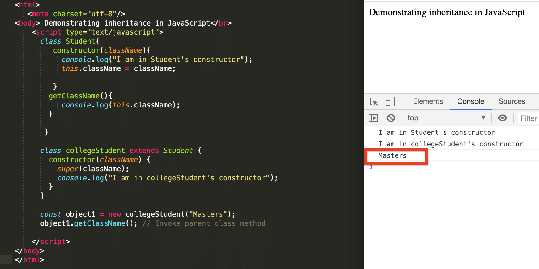  Implementation of Inheritance