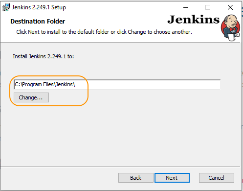 Path of Jenkins installation