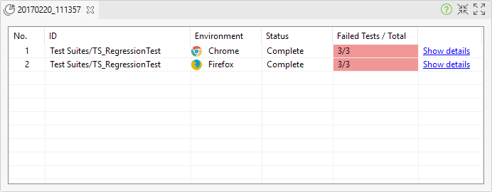 View report inside test suite collection 2 test suite reports in Katalon