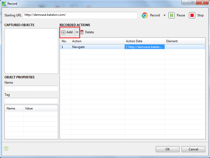 add synchronization commands in runtime recording