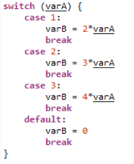 how to use switch-case in Scripting View