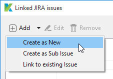 Create new Jira ticket