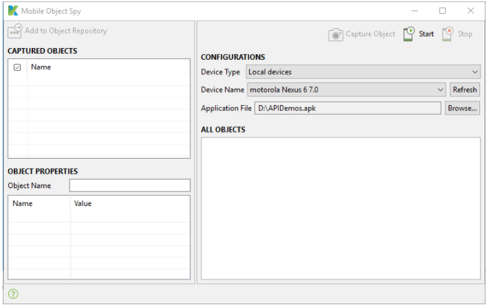 Mobile Object Spy Automation