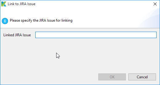 the ID of the existing JIRA issue