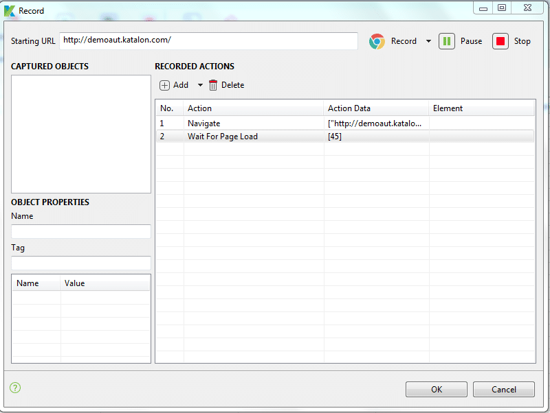 Wait For Page Load command