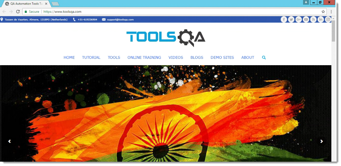 Home_Page_ToolsQA_GC_58_8.1