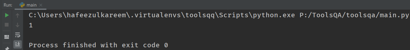 Output of Modulo operator