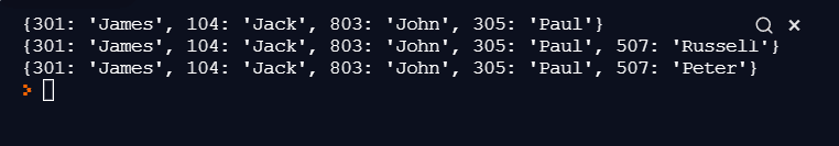 How to update key values in Python Dictionary?