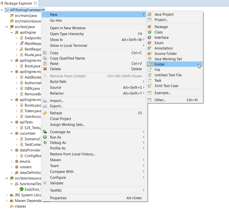Configuration Reader - Create Config Folder in Eclipse