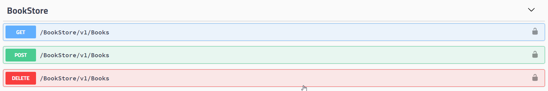 REST Routes- BookStore APIs