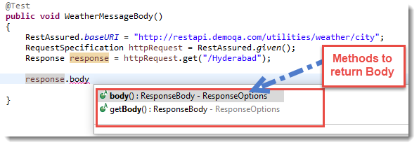 Read Json Response Body using Rest-Assured