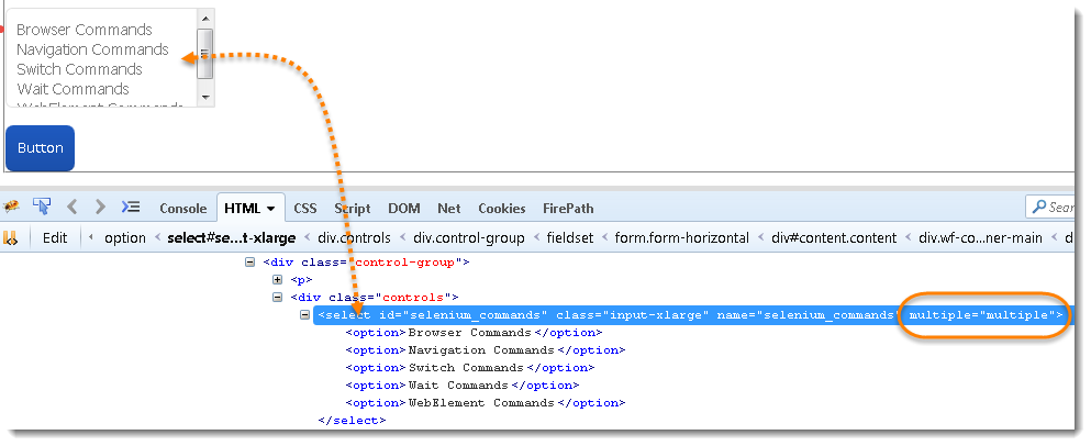 jogger tilbagemeldinger Bot DropDown & Multiple Select Operations of Selenium in C#