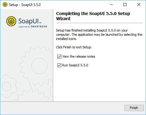 Final Screen: SoapUI Installation