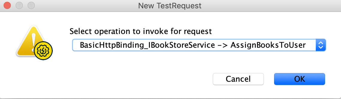 Operation drop down while adding test steps in SoapUI