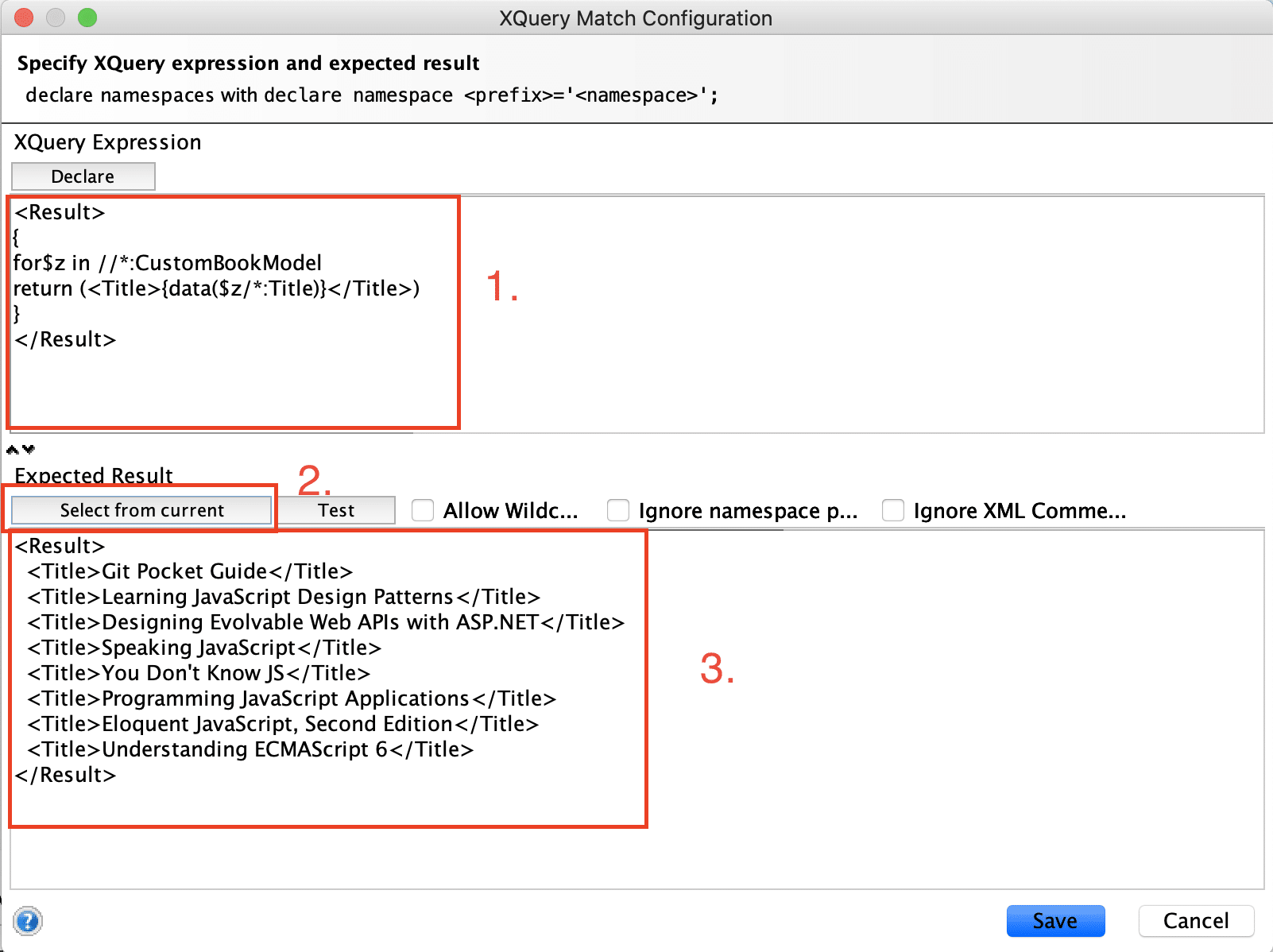 Xquery Match Assertion Configuration Common for both SOAP and REST in SoapUI