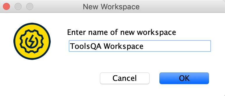 Specify names of workspace in SoapUI