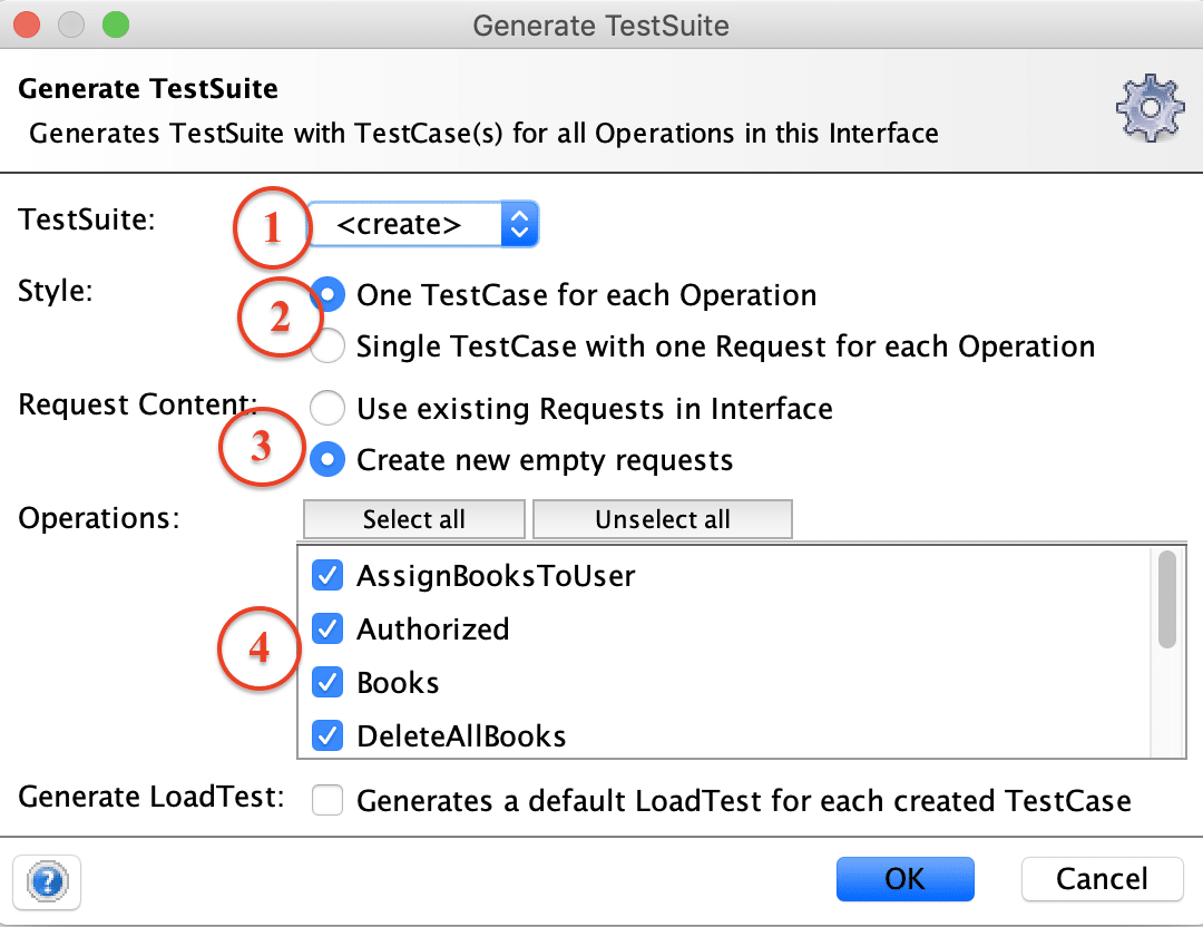 Generate TestSuite Configuration in SoapUI