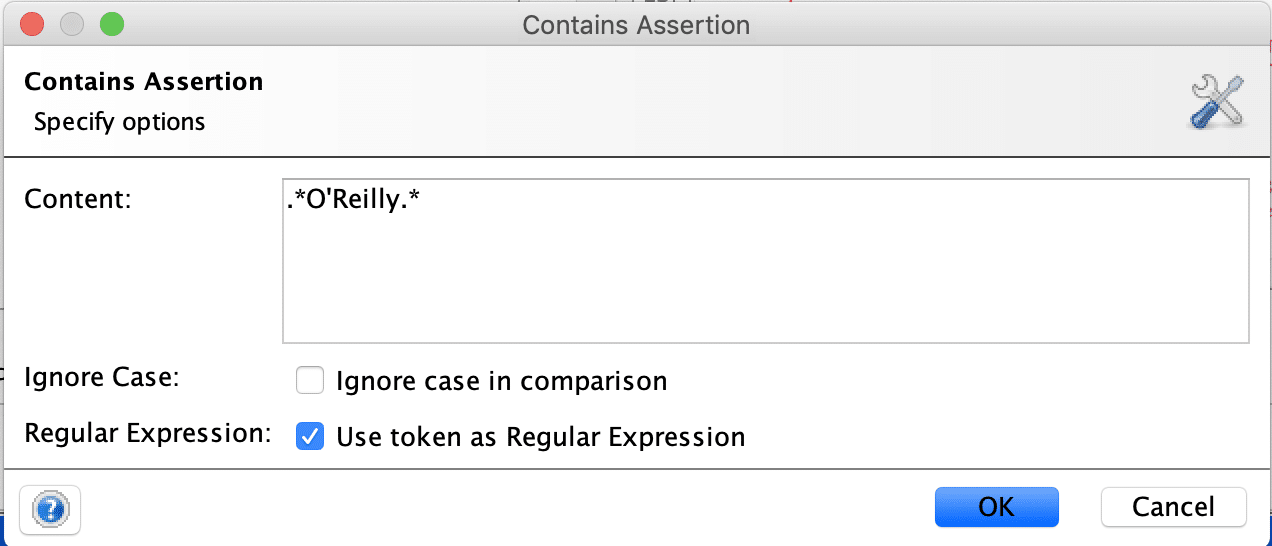 Regular Expression in Contain Assertion in SoapUI