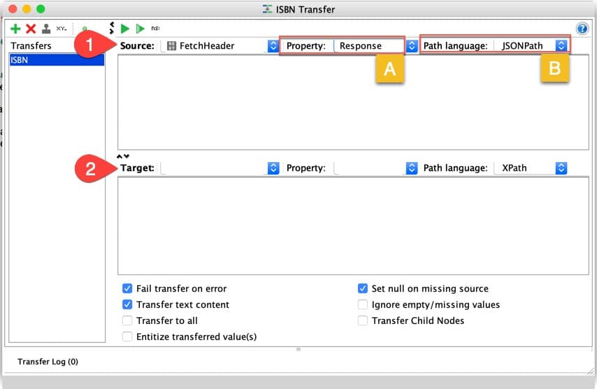 Transfer Wizard SoapUI