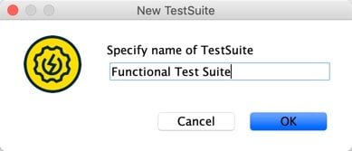 Specifying name of the TestSuite