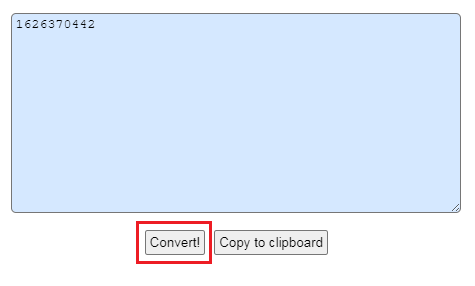 UNIX Time Time conversion tools_0