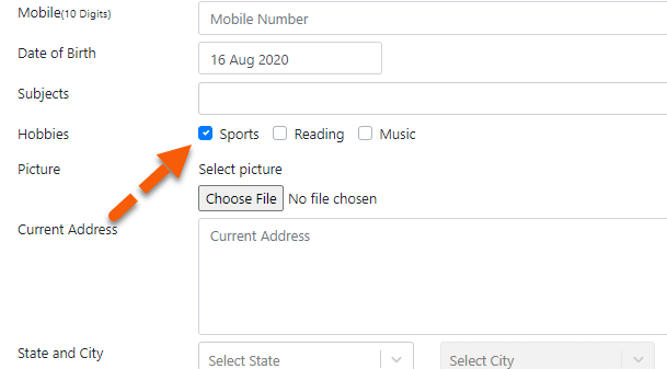 isSelected method in Selenium Webdriver